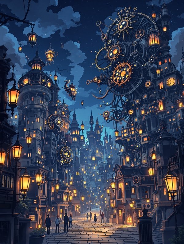 齿轮幻想曲 - 南瓜影院动漫生产线 · 排行第4名 齿轮幻想曲 - Gear Fantasia - 南瓜影院动漫生产线